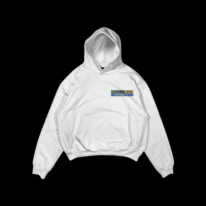 White LOVE YOURSELF Pull Over Hoodie